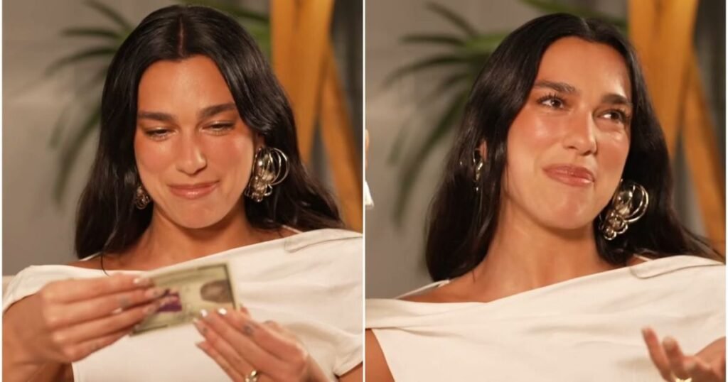 Dua Lipa ganha RG de Luciano Huck após aventuras pelo Brasil