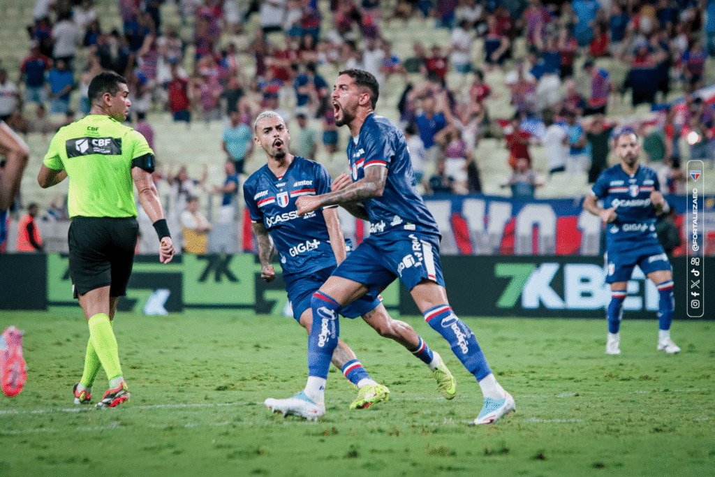 Fortaleza e Grêmio empatam em 2 a 2 em jogo tenso na Arena Castelão