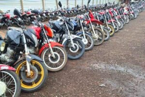 Leilão do Detran oferece 131 motos para circulação; Honda CG 160 por R$ 4 mil
