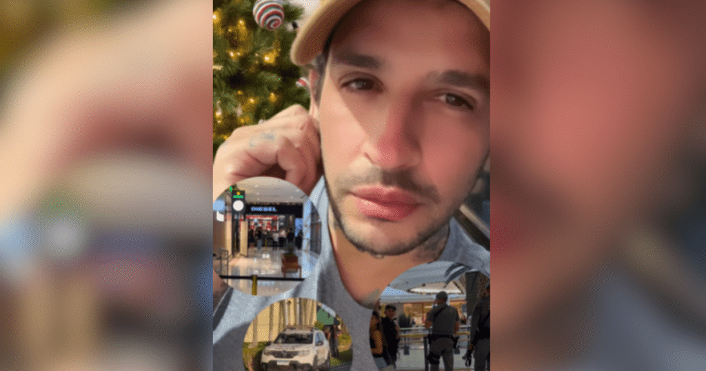 "Parecia filme", diz ex-BBB que presenciou assalto em shopping de SP