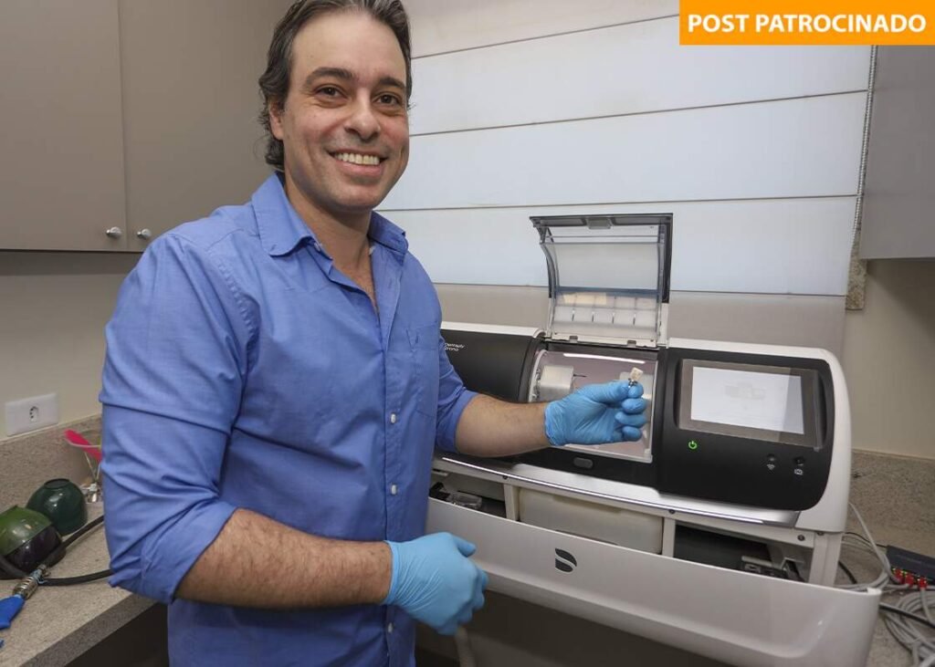 Tecnologia faz dente nascer em horas e elimina espera por próteses dentárias