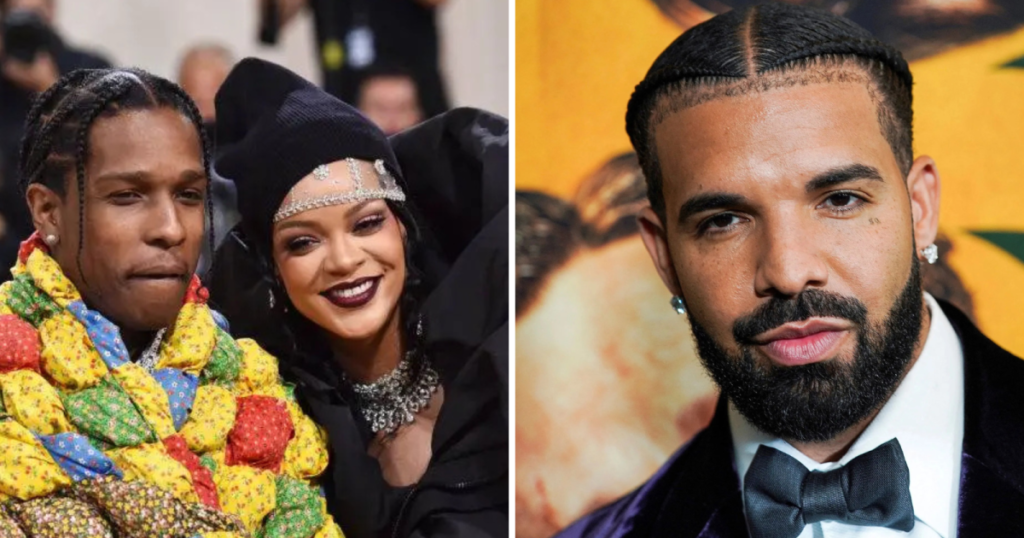 A$Ap Rocky alfineta ex de Rihanna, Drake, em nova faixa, "Stole Ya Flow"