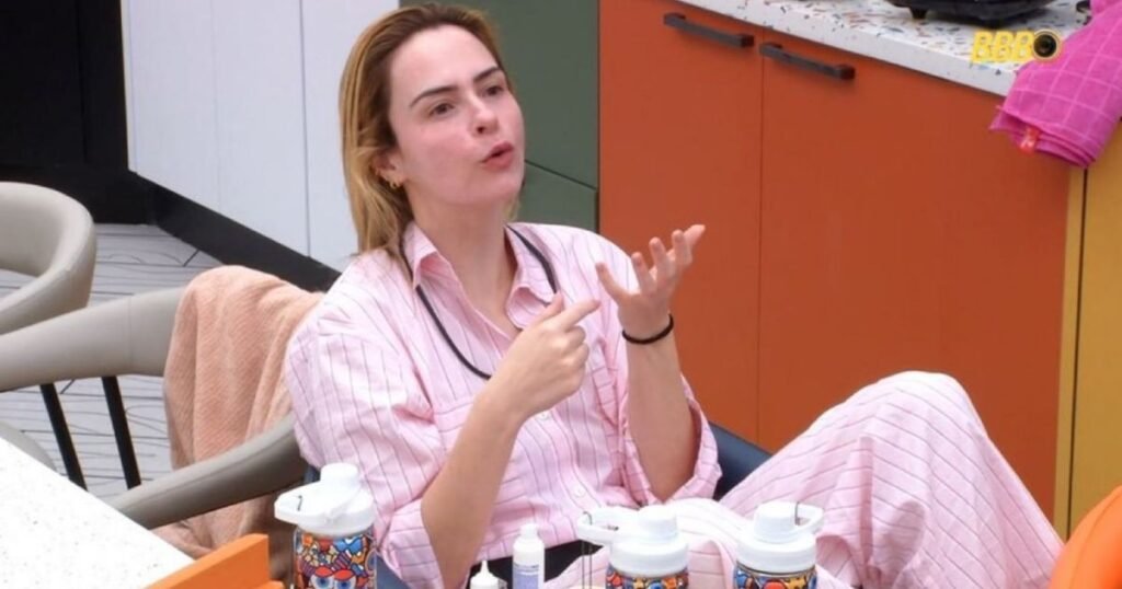 BBB 26: Ana Paula pede para comer pão de Aline após eliminação: "Eu mereço"