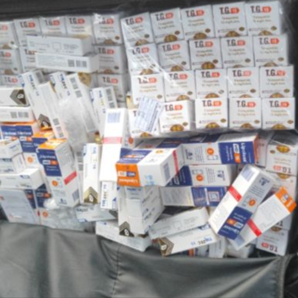 Estudante de medicina é presa com medicamentos emagrecedores do Paraguai