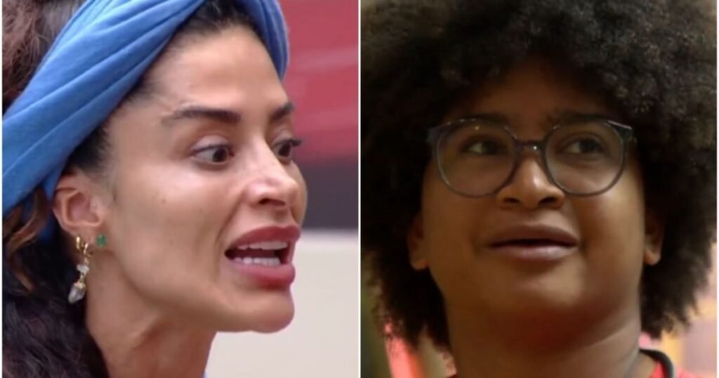 No BBB 26, Aline Campos analisa Milena: "Acostumada a servir"