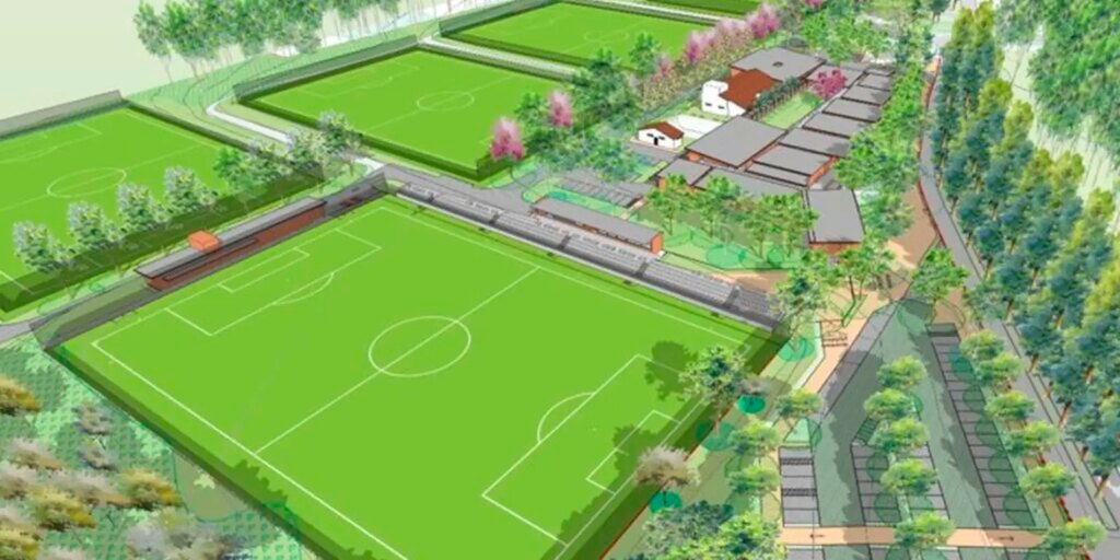 Obras do Centro de Treinamento do Futebol Feminino começam na segunda