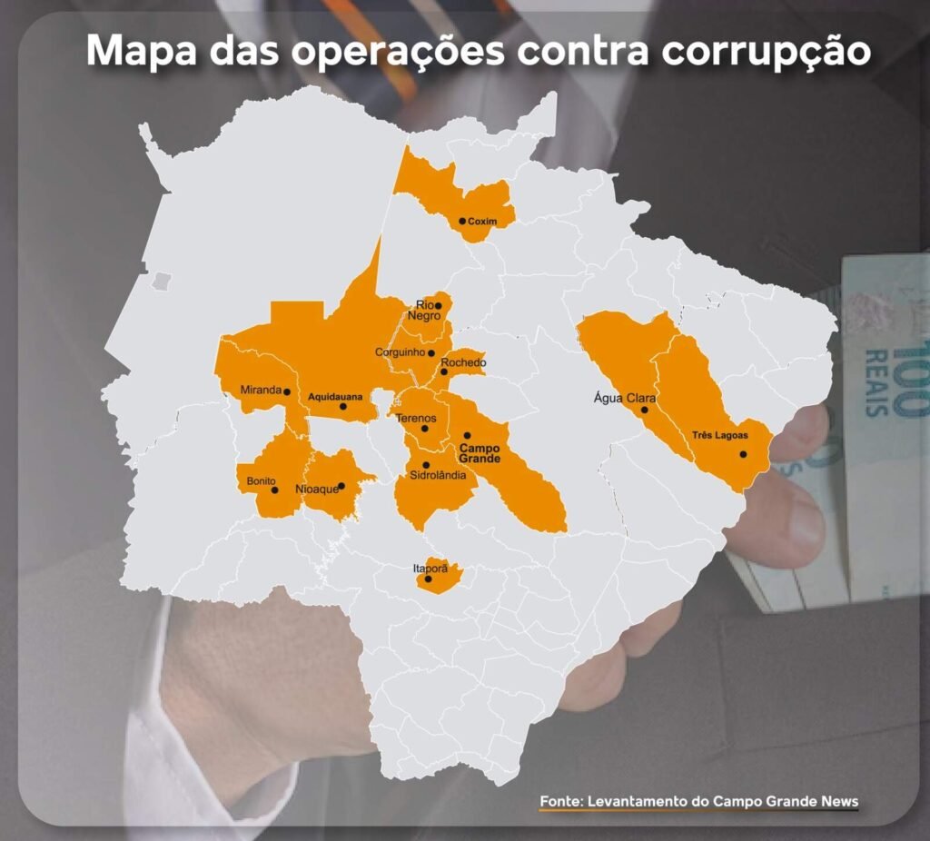 16 operações do Gaeco revelam mapa da corrupção em MS
