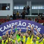 Brasil bate Argentina e conquista 12º título na Copa América de Futsal
