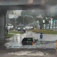 Temporal com granizo em Chapadão do Sul: destruição e alagamentos