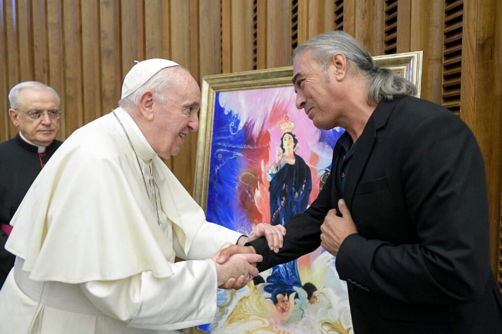 Artista que pintou para o Papa traz exposição a Campo Grande