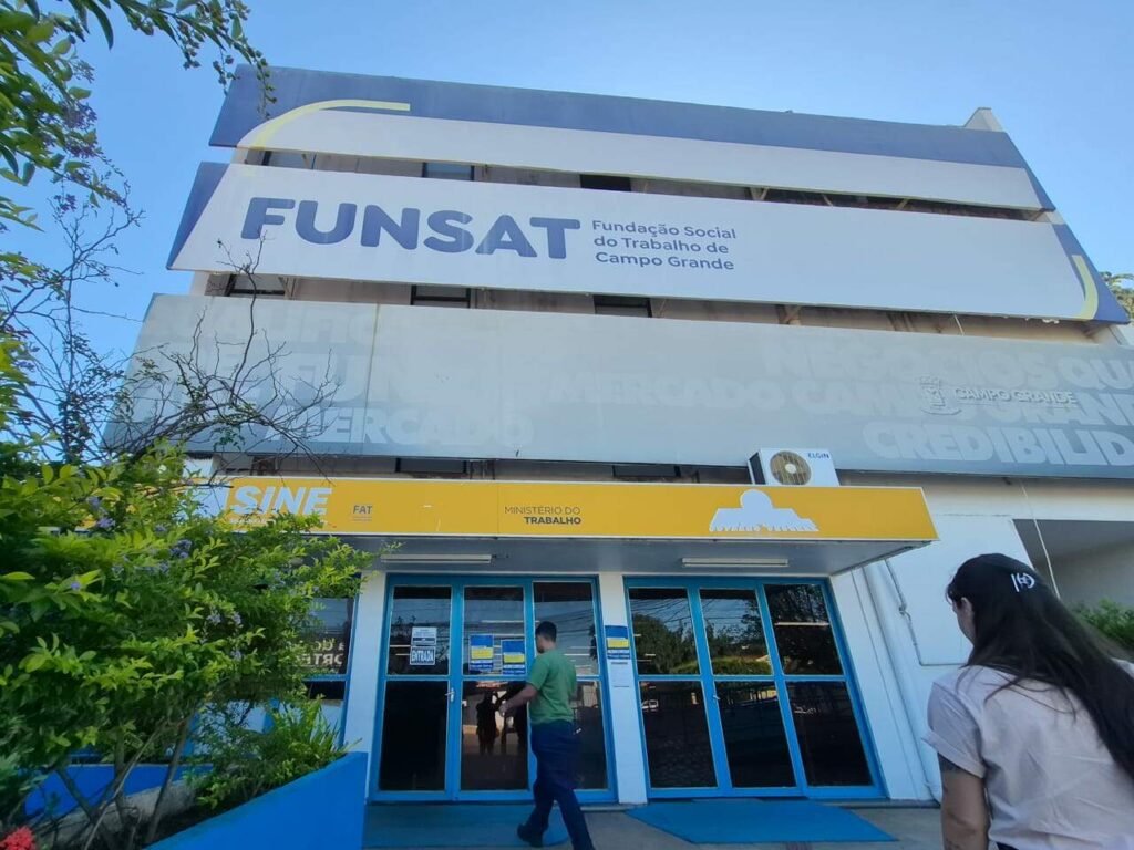Funsat oferece mais de 1.100 vagas de emprego em Campo Grande nesta terça