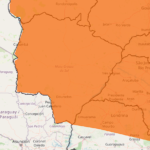 MS tem alerta de chuva intensa e ventos de até 100 km/h até segunda