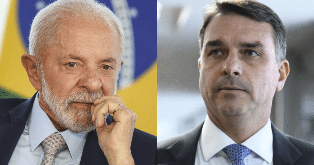 Real Time: em SP, Flávio aparece numericamente à frente de Lula no 1º turno