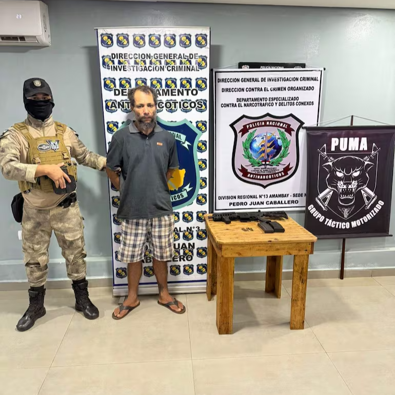 Brasileiro condenado por tráfico é expulso do Paraguai