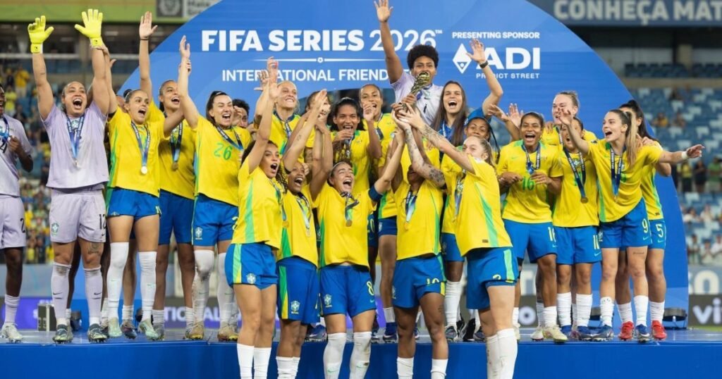 Fifa atualiza ranking de seleções femininas; veja posição do Brasil