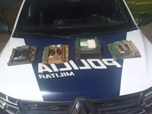 Mecânico furta R$ 120 mil em módulos e é preso em CG