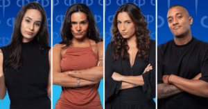 "Casa do Patrão": JP, Luiza, Morena e Nikita estão no terceiro Tá Na Reta