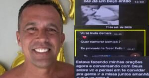 Prints revelam "obsessão" de tenente-coronel por subordinada mesmo casado