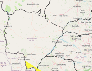 Queda de 5°C em 10 cidades de MS hoje
