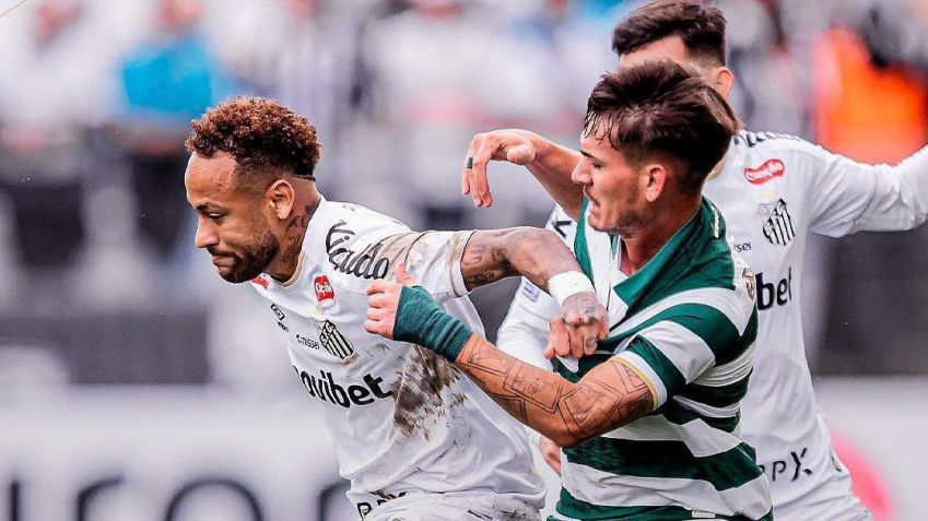 Santos perde para o Coritiba e Neymar é substituído por engano
