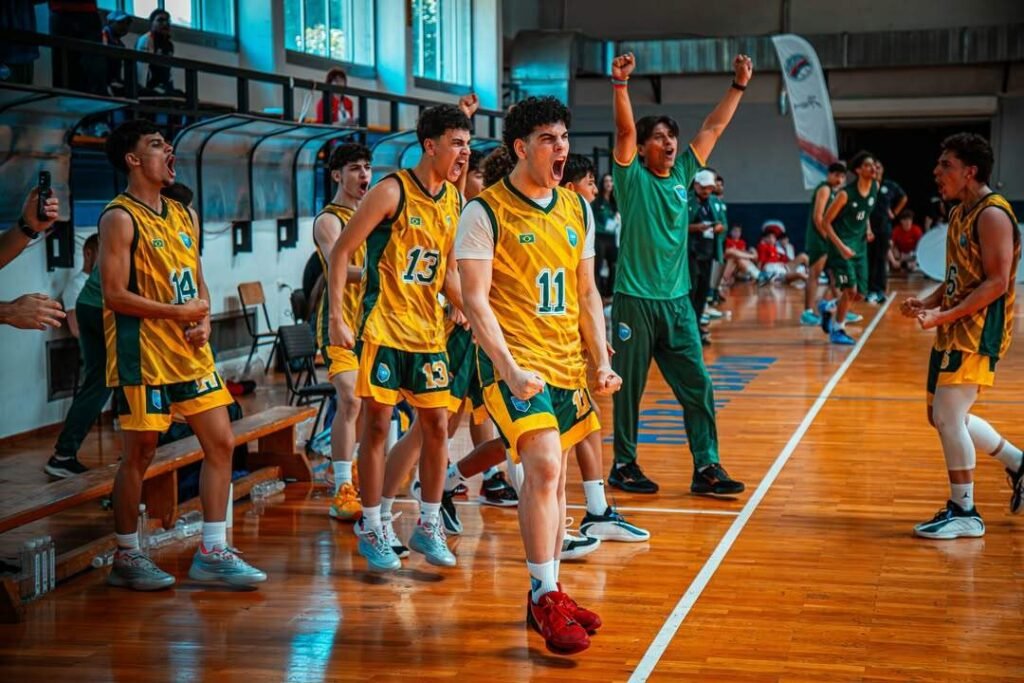 Brasil vence e vai às oitavas do Mundial Escolar de Basquete