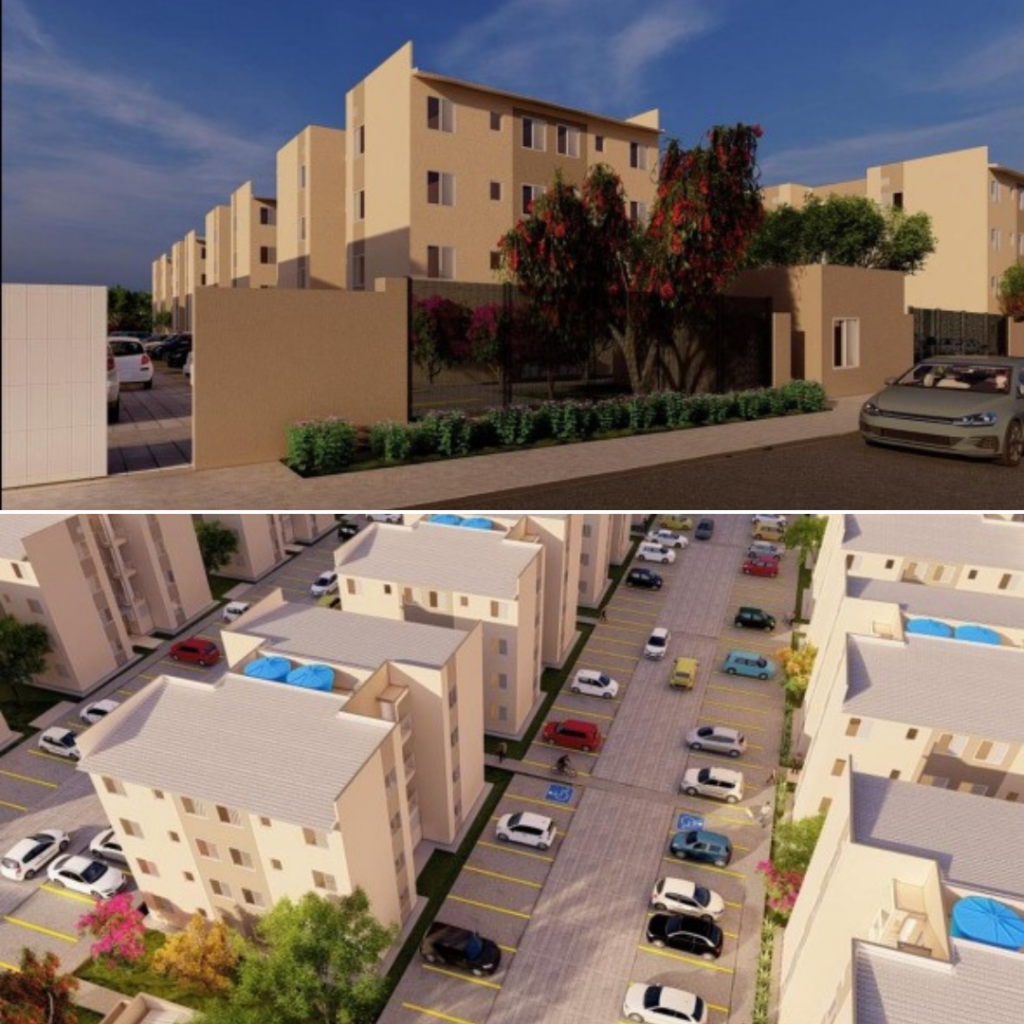 Novo conjunto terá 512 apartamentos no Los Angeles