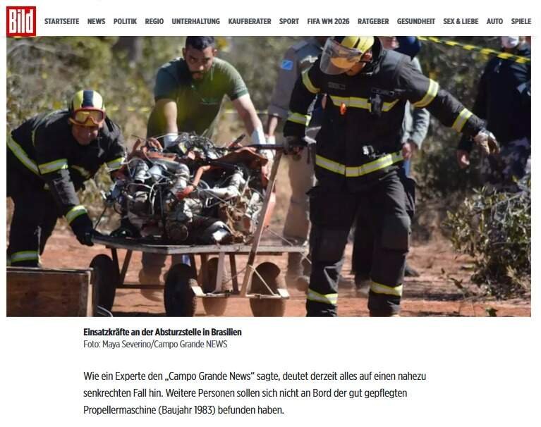 Imprensa alemã noticia morte de pesquisadora no Pantanal