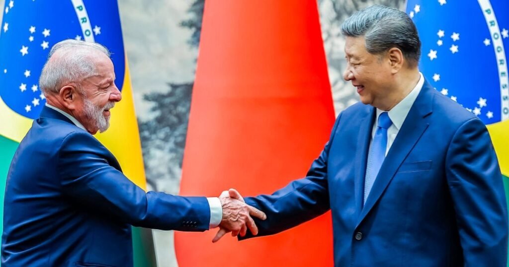 Lula conversa com presidente chinês Xi Jinping sobre acordo Mercosul-China