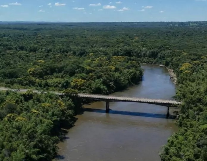 Ponte sobre o Rio Miranda na MS-345 é liberada para pesados