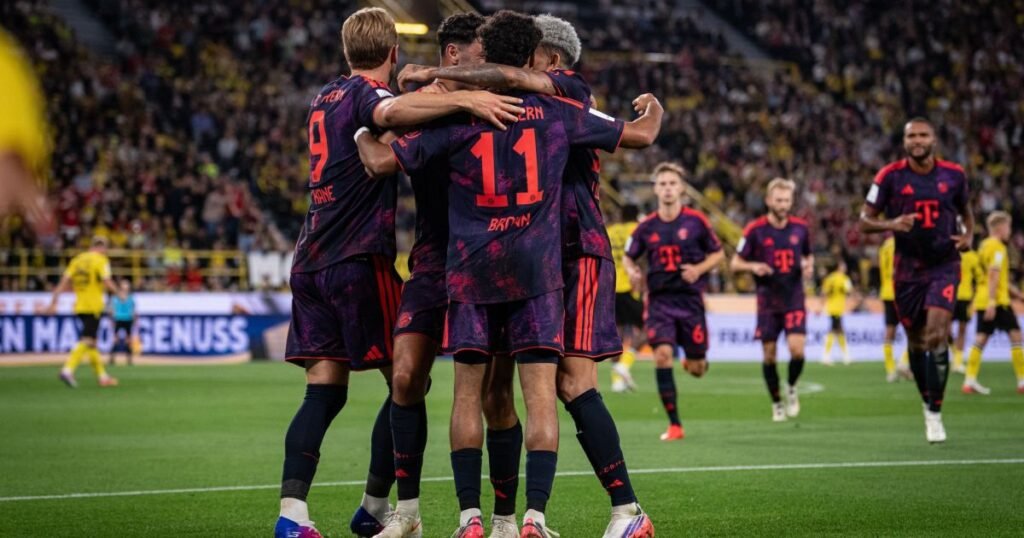 Bayern vence Borussia Dortmund e conquista Supercopa da Alemanha