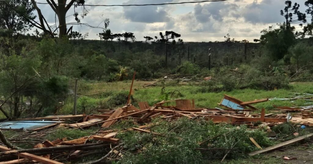 Sistema FAEP cobra medidas emergenciais após tornados no Paraná