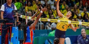 Brasil vence a terceira e lidera Sul-Americano feminino de vôlei