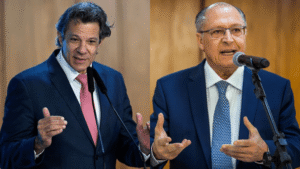 Fortes chuvas em São Paulo atrapalham ato de Haddad e Alckmin